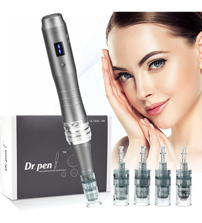 Dr.Pen Ultima M8 Pen with 12pcs Replacement Cartridges