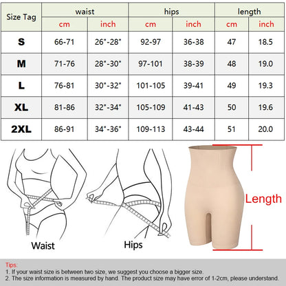 TREDONE® Shapewear for Women - High-Waisted Shapewear Tummy Control Shorts